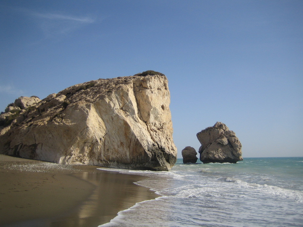 Aphrodites Strand auf Zypern