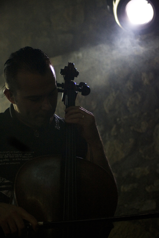 "Apocalyptica" live at "Circolo degli Artisti" Rome.