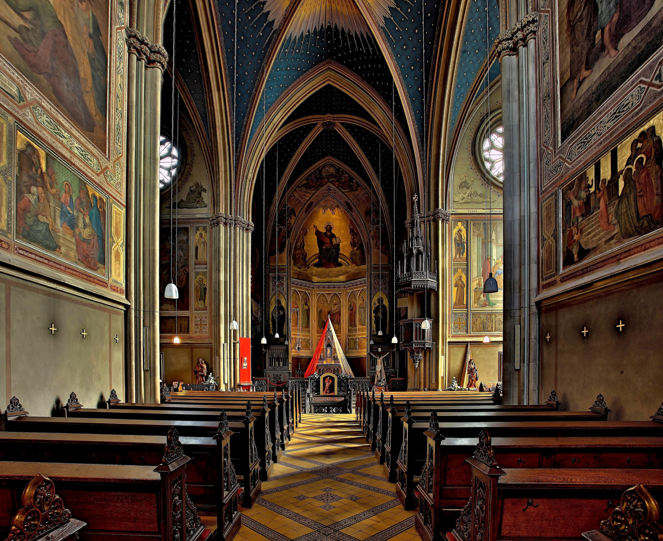 Apollinariskirche in Remagen am Rhein