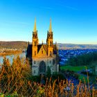 Apollinariskirche in Remagen in der Abendsonne