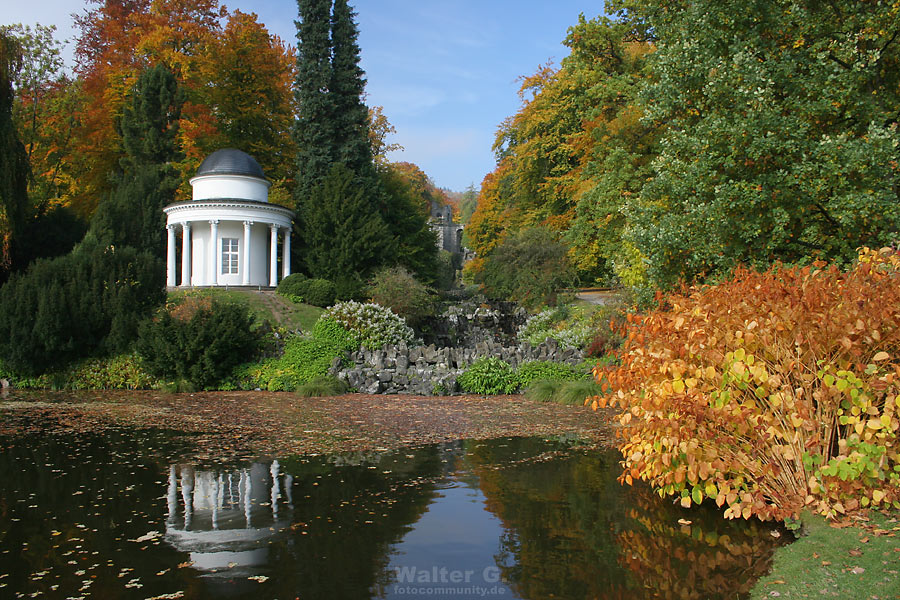 Apollo-Tempel im Schlosspark Wilhelmshöhe, Kassel