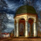 Apollo-Tempel und Boitzenburger Schloss