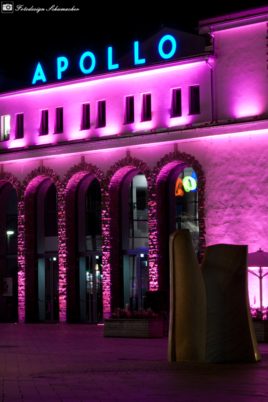 Apollo Theater Siegen Foto & Bild architektur, architektur bei nacht