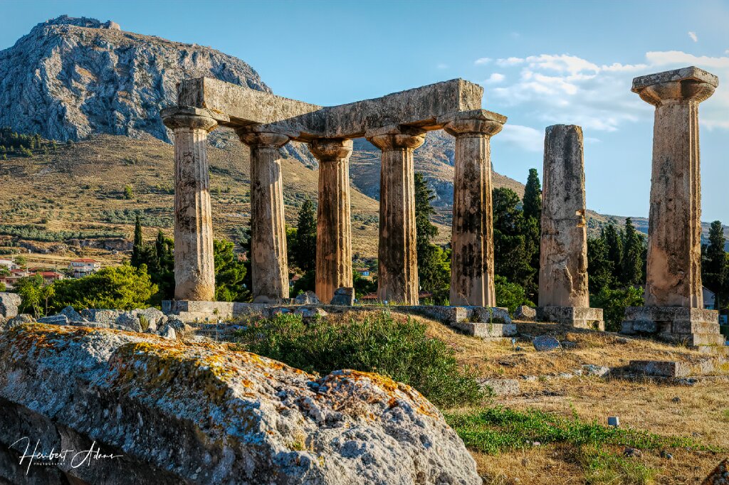 Apollon im Sonnenuntergang 