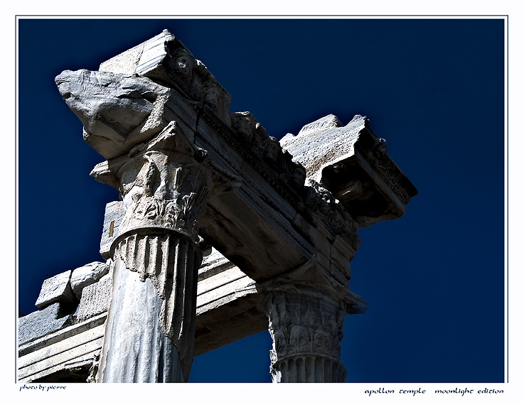 Apollon Tempel in Side, Türkei