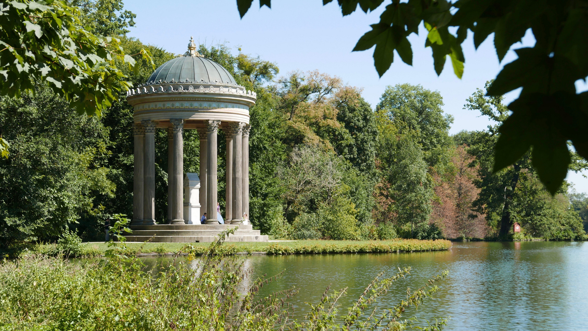 Apollotempel im Park Nymphenburg