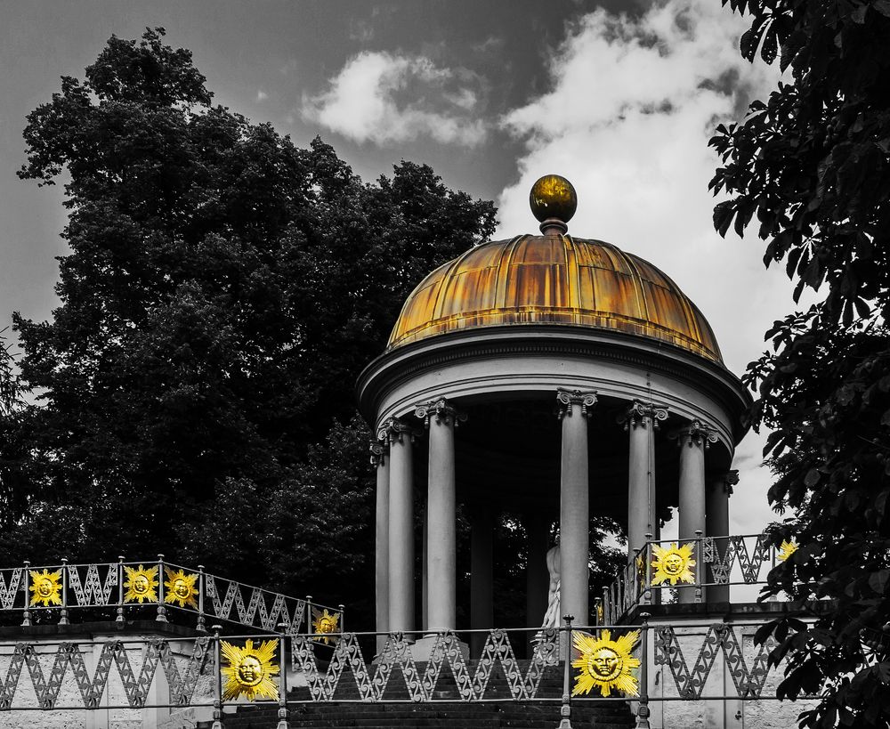 Apollotempel im Schlosspark Schwetzingen