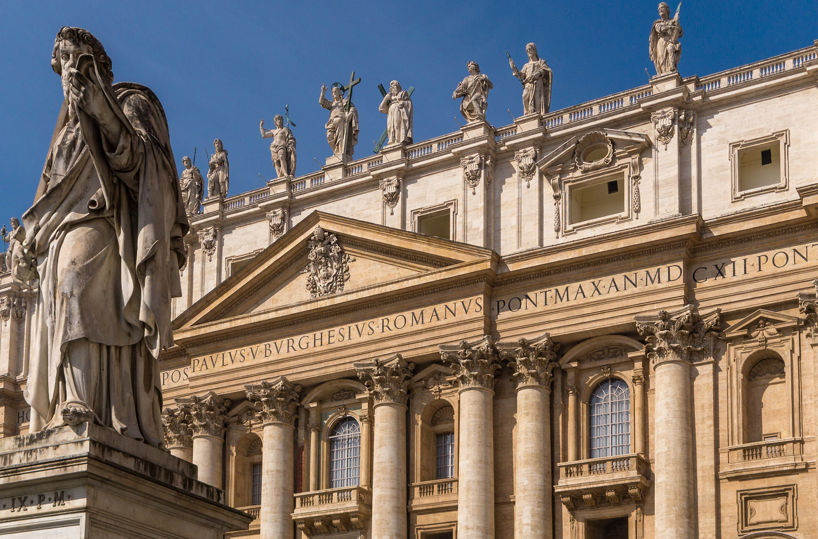 Apostel Paulus Statue - Petersdom