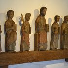 Apostelgruppe aus Holzfiguren