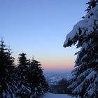 appennino parmense, schia, tramonto