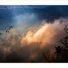 Appennino, prime luci dopo la tempesta..