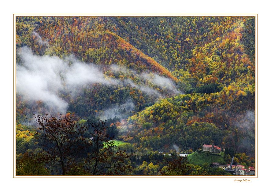 Appennino...autunno dall'alto...