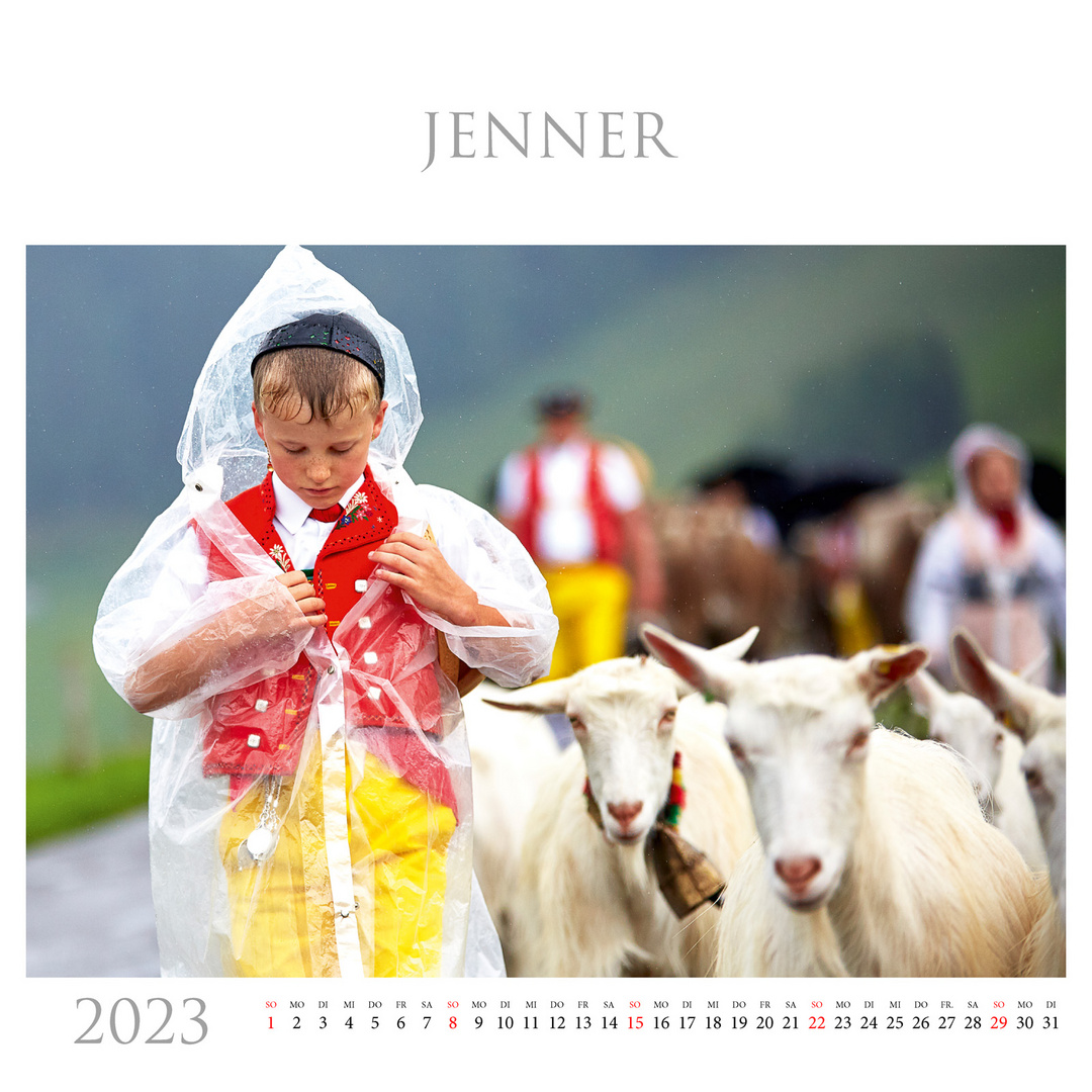 Appenzell Kalender Januar 2023