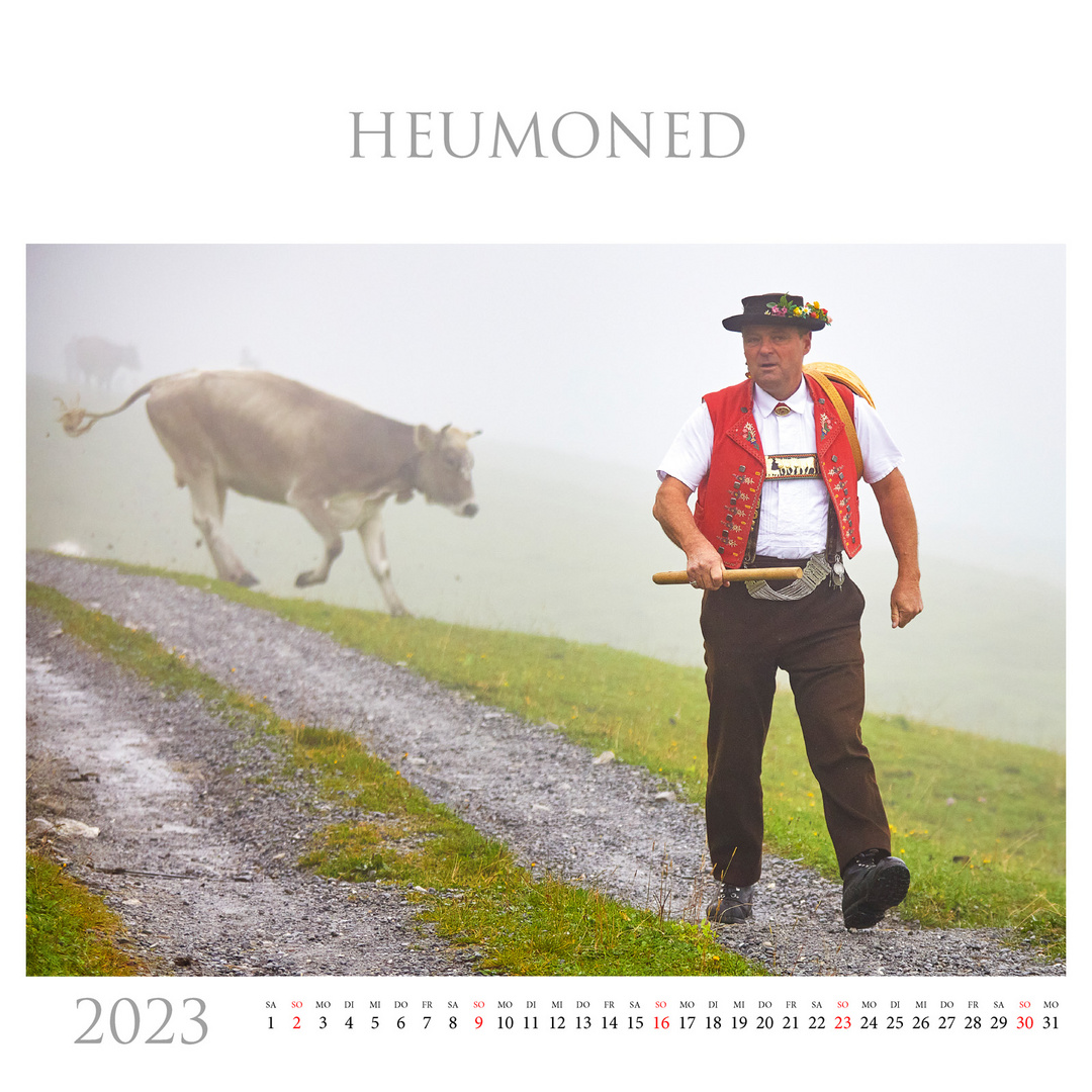 Appenzell Kalender Juli 2023