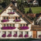 Appenzellerhaus im Herbst