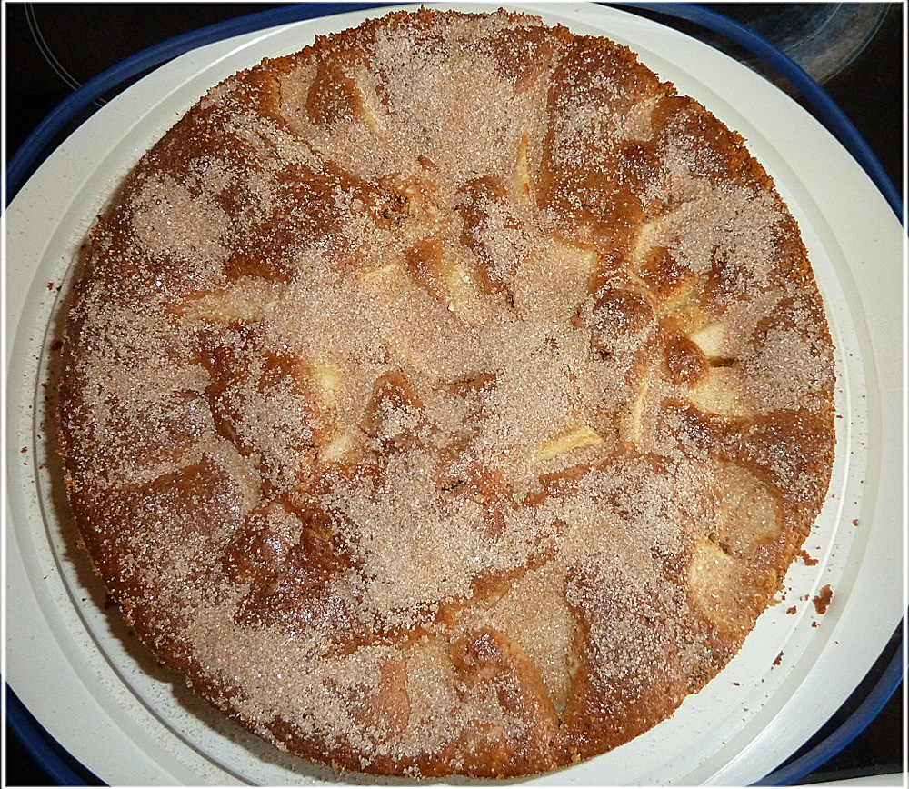 Appetit auf frisch gebackenen Apfelkuchen?