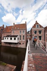 Appingedam - The hanging kitchens over the Damsterdiep - 1