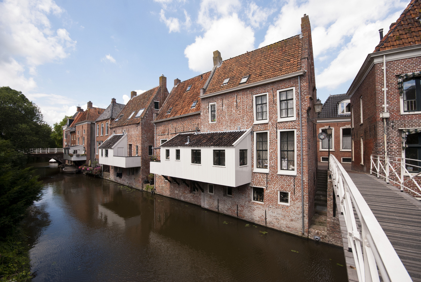Appingedam - The hanging kitchens over the Damsterdiep - 2