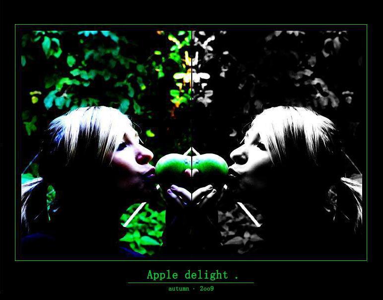 Apple delight . Autumn 2oo9