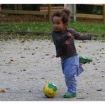 apprentie footballeuse ...