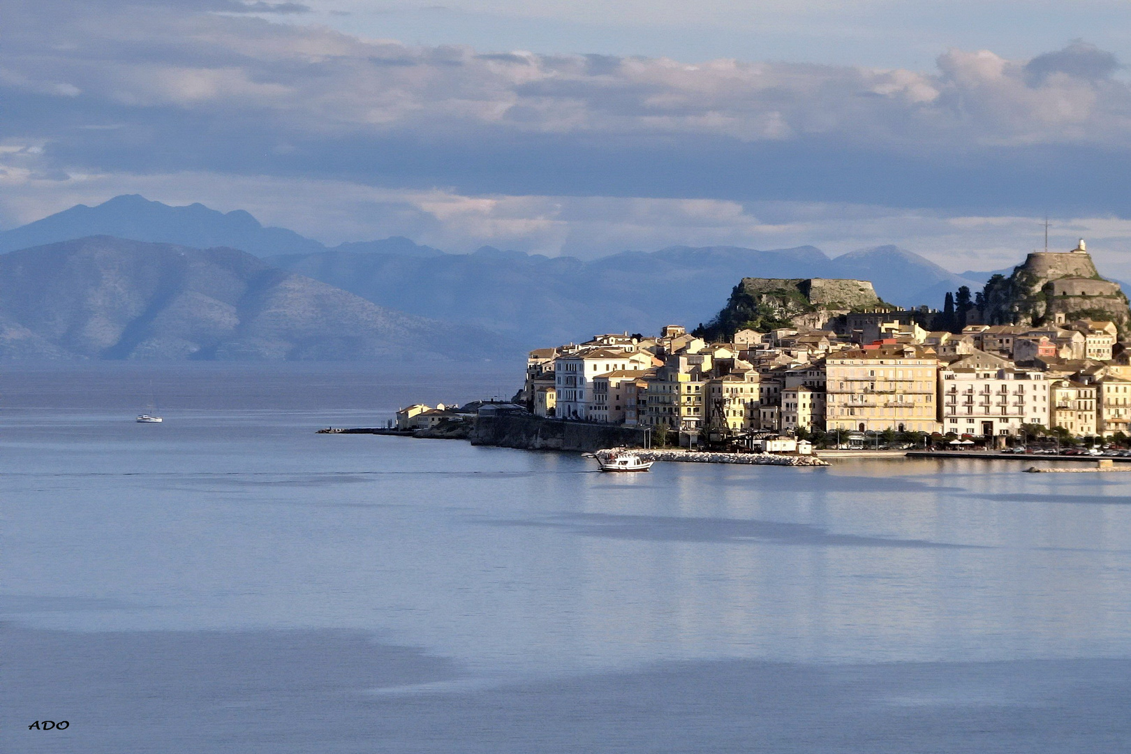 Approaching Corfu