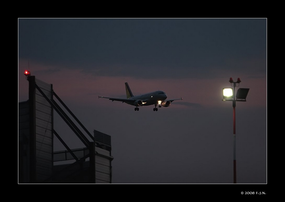 Approaching Dortmund - Airport.