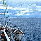 Approaching Funafuti Atoll, Tuvalu