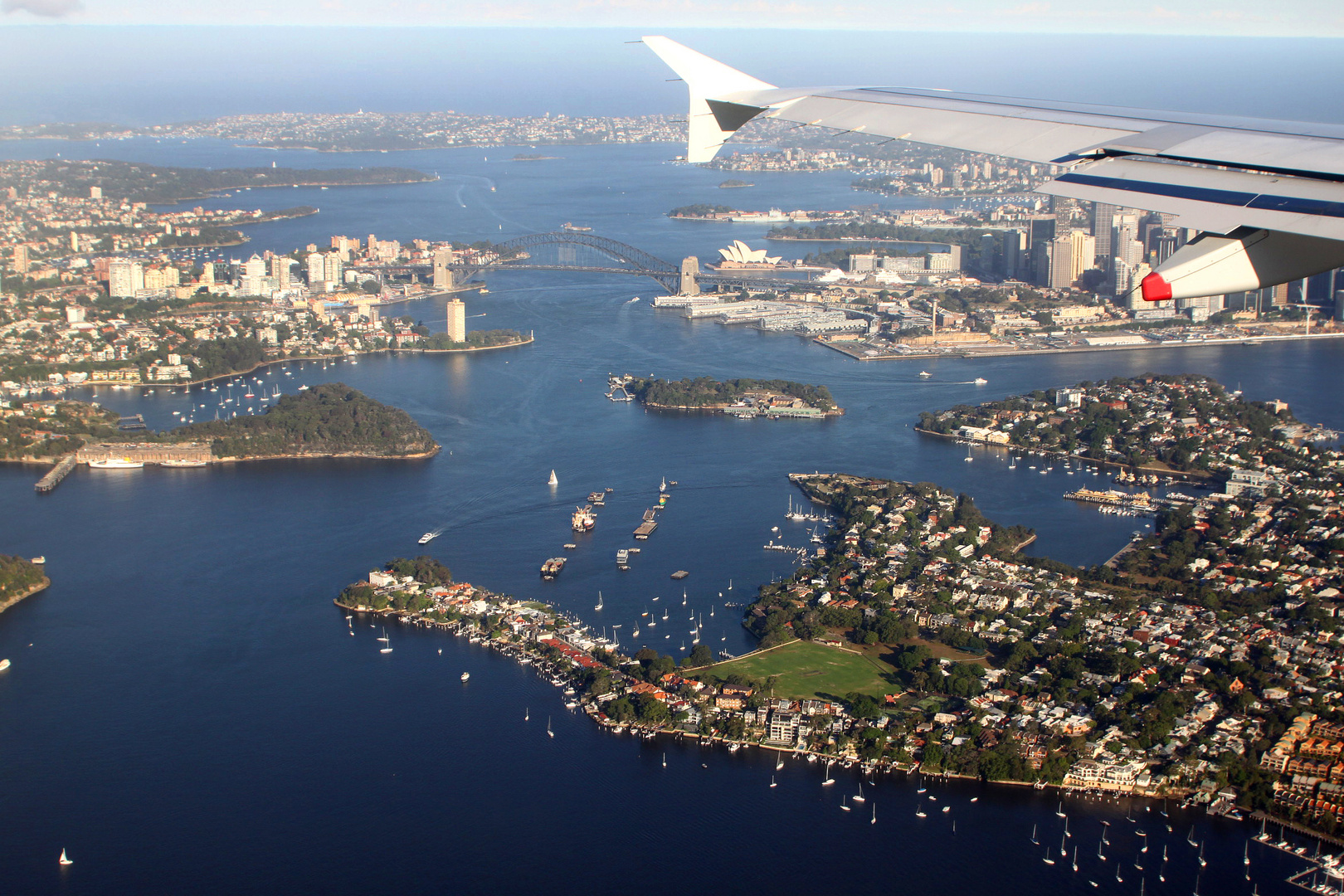 Approaching Sydney Australia