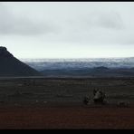 Approaching to the glacier