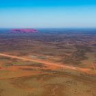 Approaching Uluru