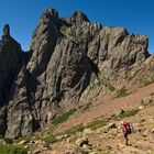 Approche du cirque de la Solitude