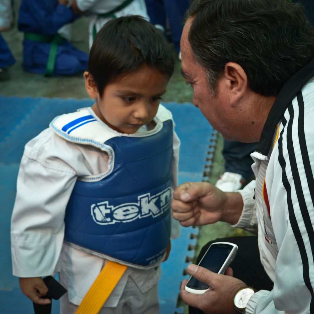 Aprendiendo de mi abuelito de Erykaola 