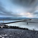 apres la tempête, baie de l authie, berck