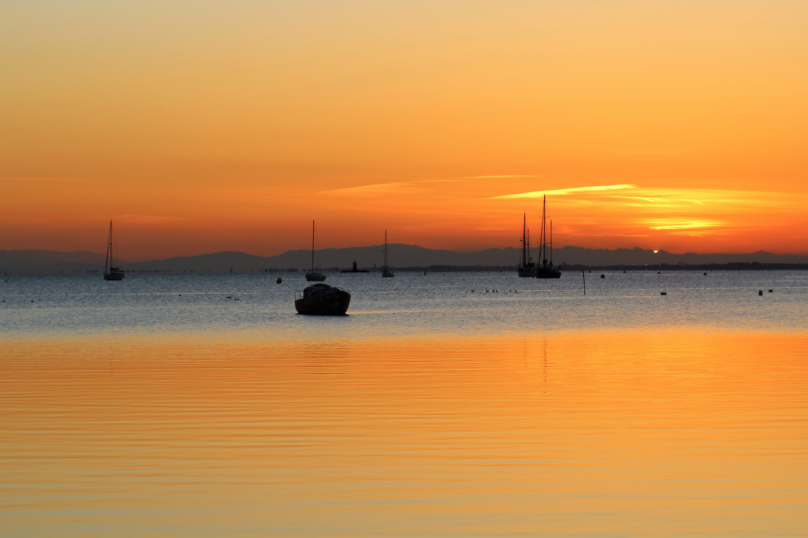 Après le coucher de soleil