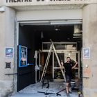 après le festival, le theatre se refait une beauté