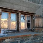 Apres-Ski-Hütte mit Einblick...