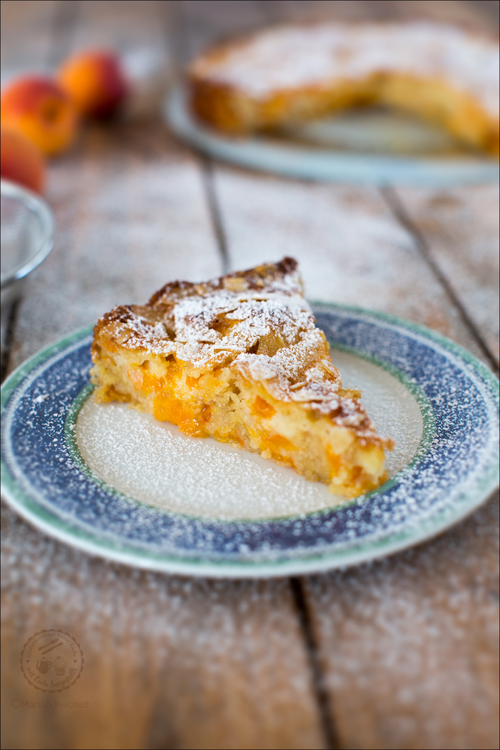Aprikosen Mandelkuchen Foto &amp; Bild | stillleben, food-fotografie, food ...