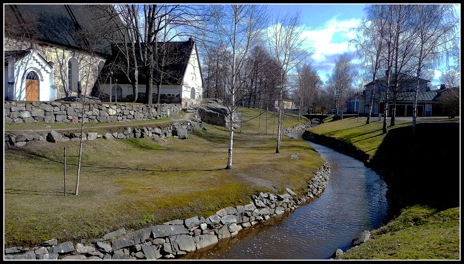 April Idylle in Rauma