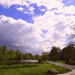 April im Kurpark von Bad Salzuflen