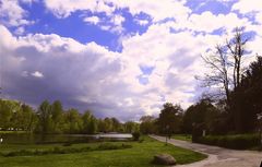 April im Kurpark von Salzuflen