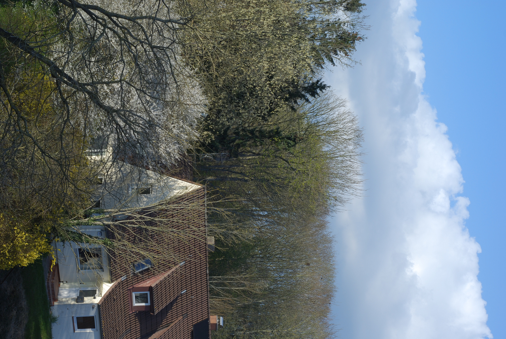 April-Sonne