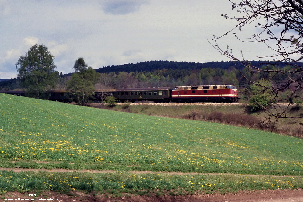 April  vor 25 Jahren im Tal der zahmen Gera ..