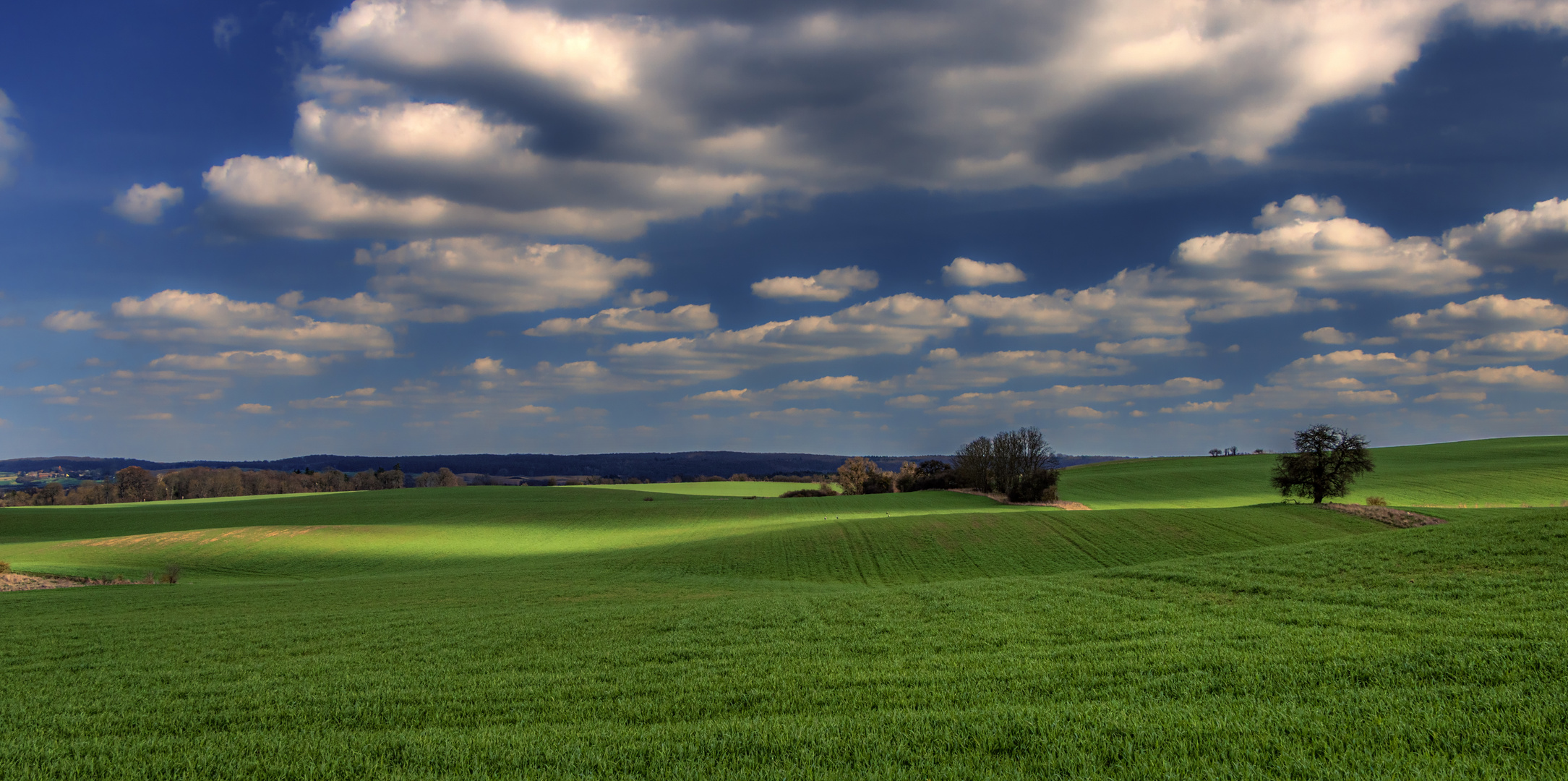 April-Wetter in der Uckermark