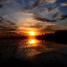 Aprilabend am Förmitzsee