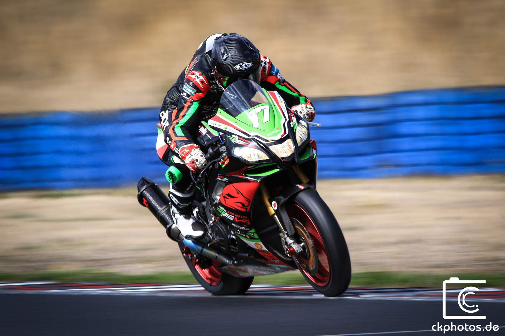 Aprilia Grebenstein #17 Ralph Uhlig @ FIM EEC Oschersleben 2018