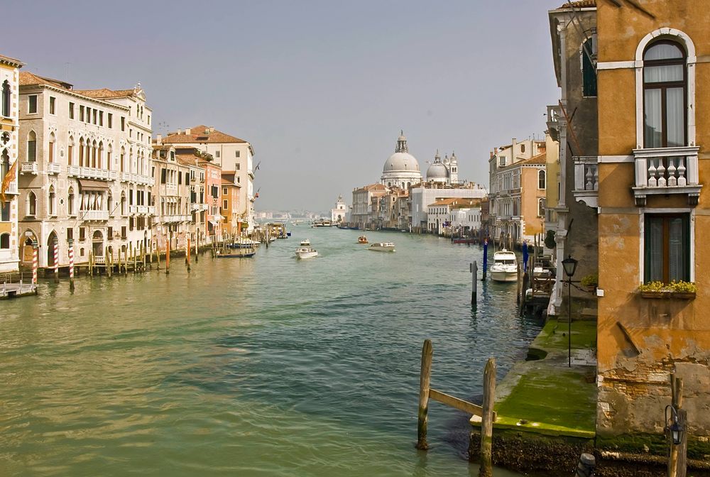 Aprilmorgen am Canale Grande