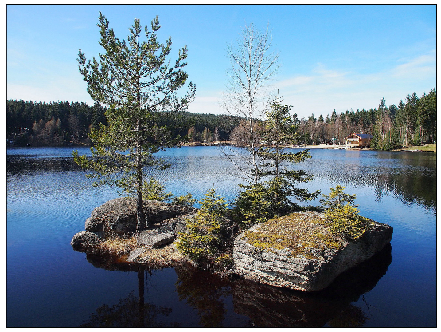 Apriltag am Fichtelsee