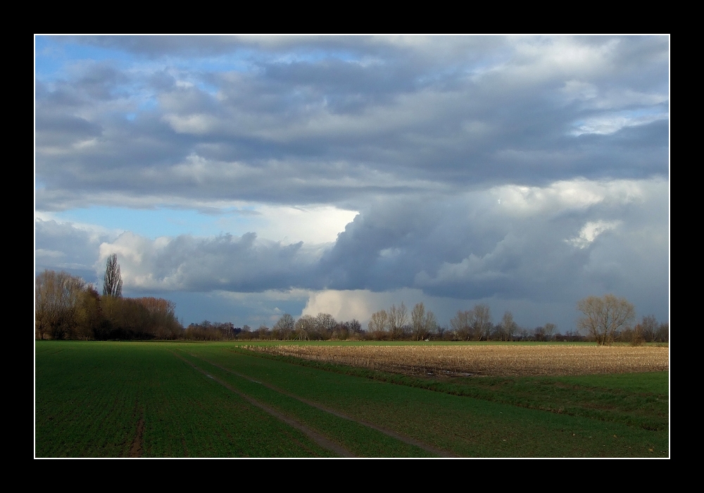 Aprilwetter bei Weckinghausen