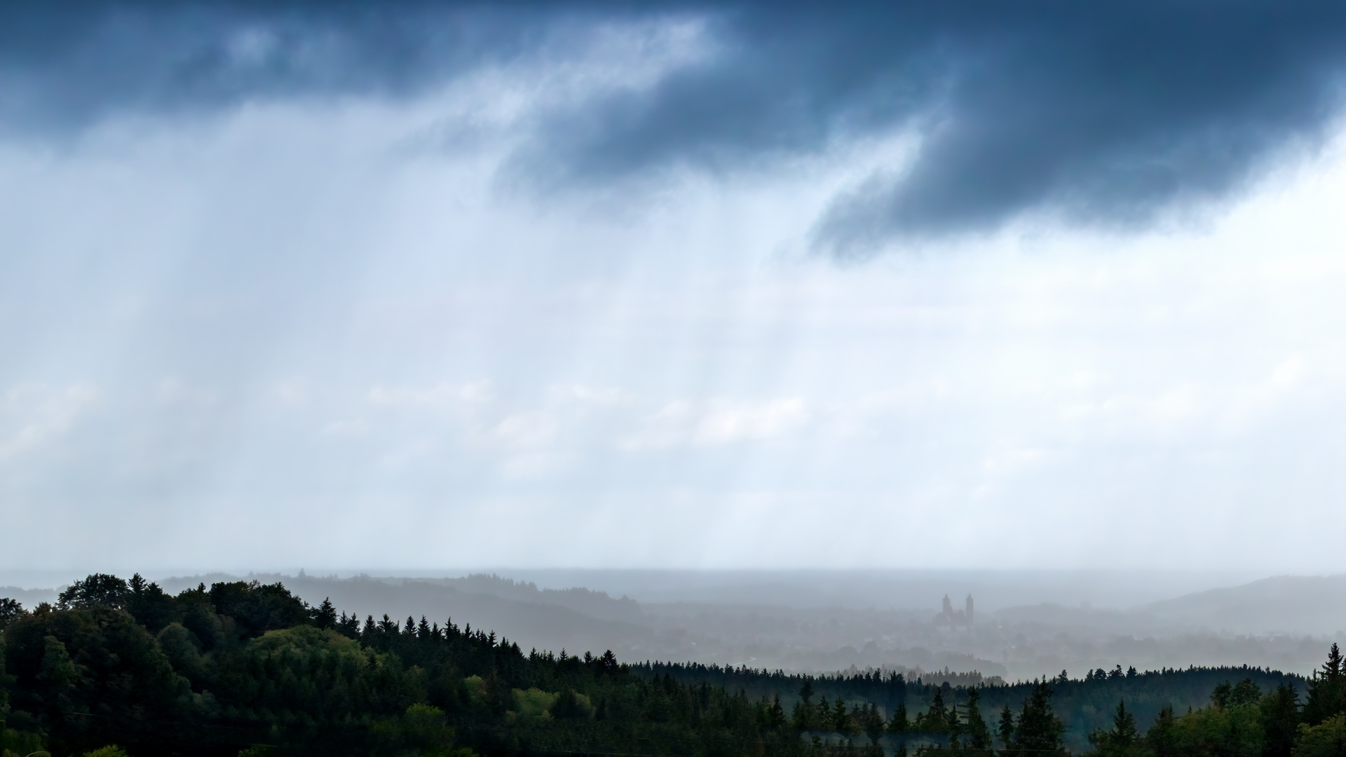 Aprilwetter im August