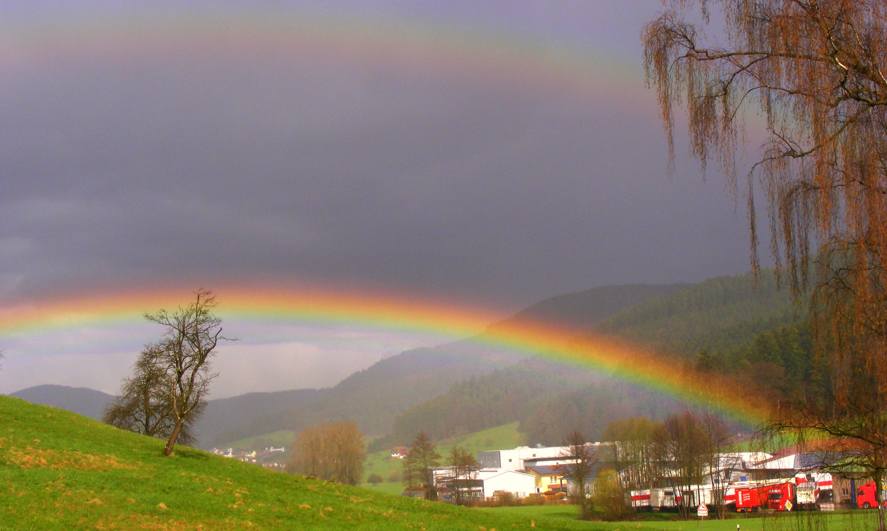 Aprilwetter im Kinzigtal